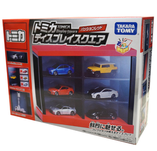 Illustration for article titled A display case for Tomica, Matchbox, Tarmac Works, and others